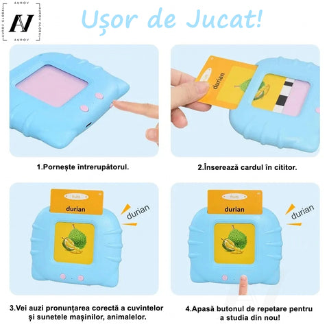 Jucarie educativa pentru copii de invatarea cuvintelor in limba Engleza!