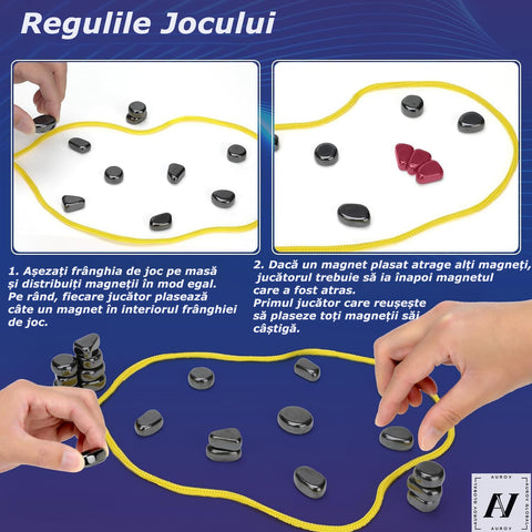 Joc MAGNETIC CHESS Strategic pentru Copii, maxim 4 Jucatori, Varsta 9+
