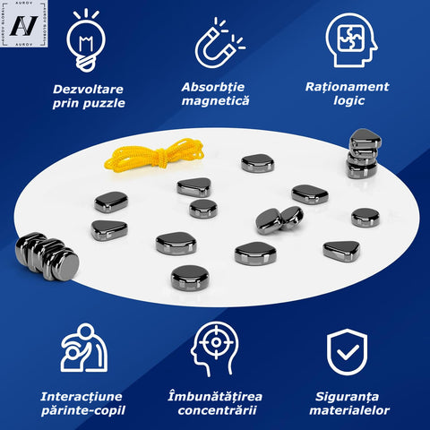 Joc MAGNETIC CHESS Strategic pentru Copii, maxim 4 Jucatori, Varsta 9+