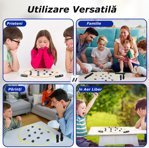 Joc MAGNETIC CHESS Strategic pentru Copii, maxim 4 Jucatori, Varsta 9+