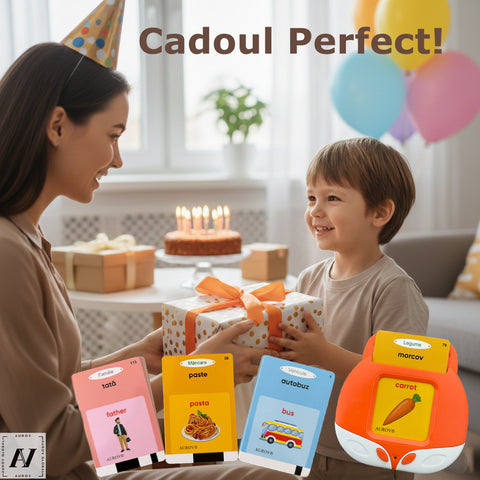 Pachet Cadou Paște: Cititor Carduri Bilingv 