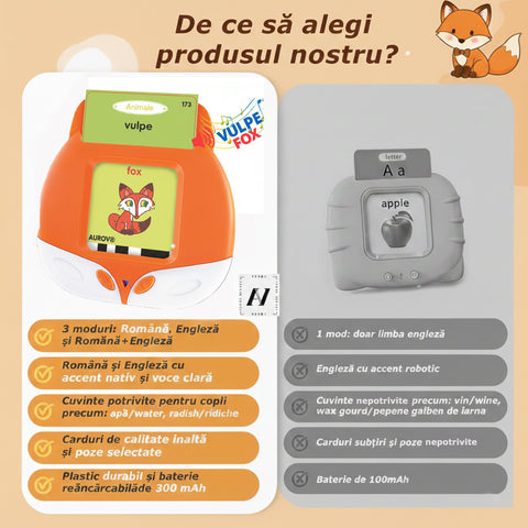 Pachet Cadou Paște: Cititor Carduri Bilingv 