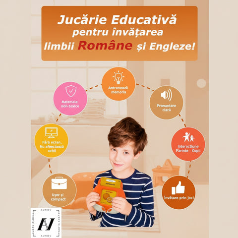 Pachet Cadou Paște: Cititor Carduri Bilingv 