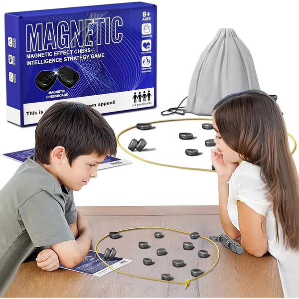 Joc MAGNETIC CHESS Strategic pentru Copii, maxim 4 Jucatori, Varsta 9+