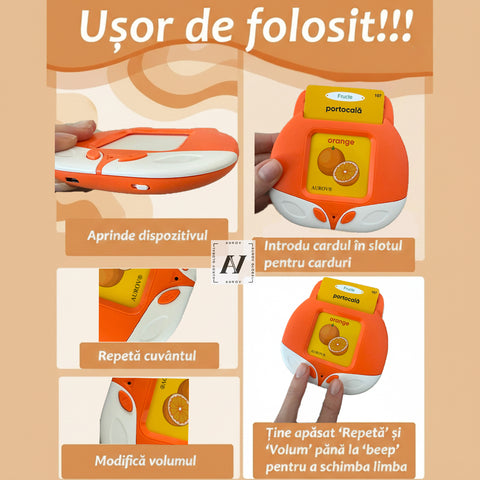 Pachet Cadou Paște: Cititor Carduri Bilingv 